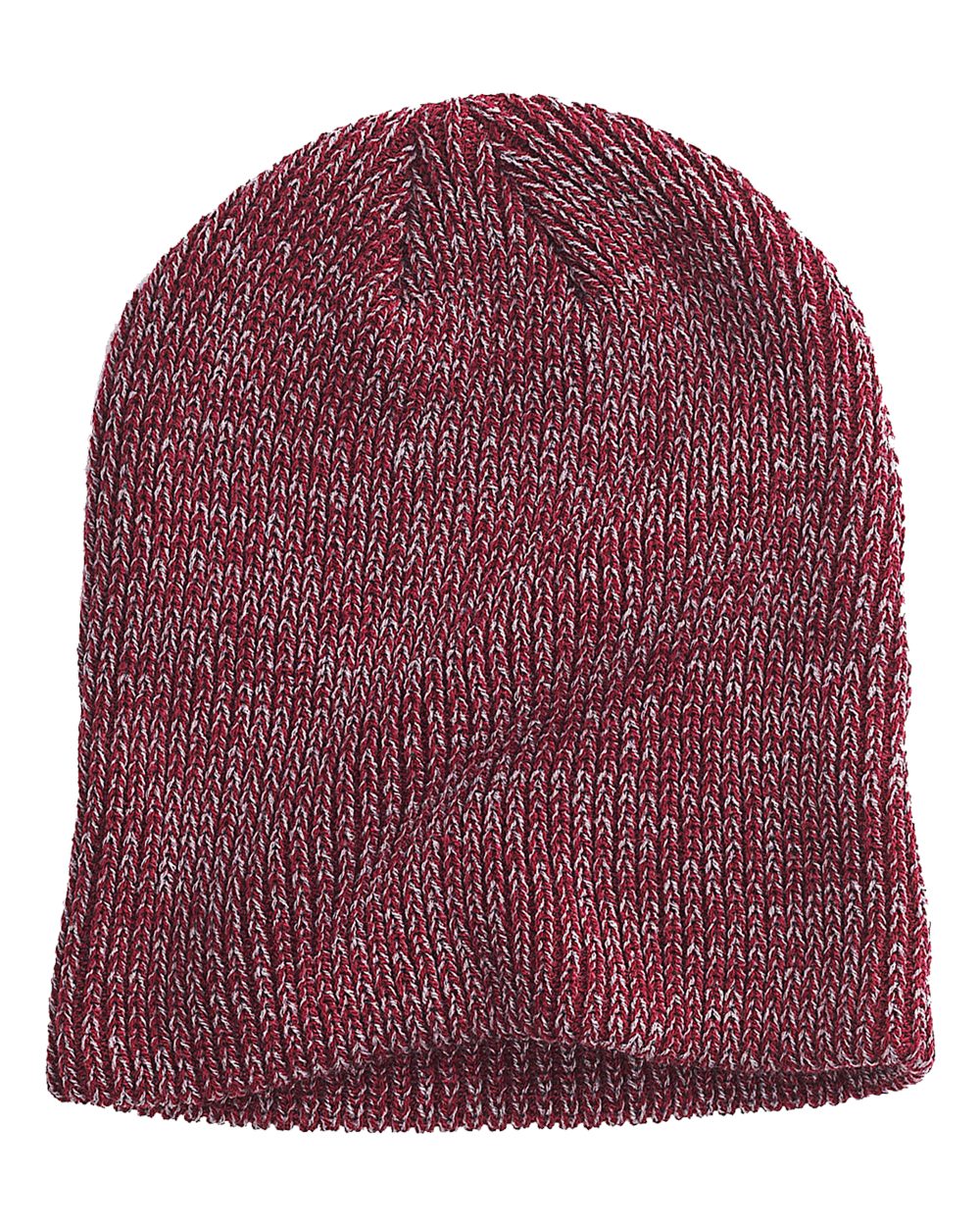 Ribbed Marled Beanie - BA524 10