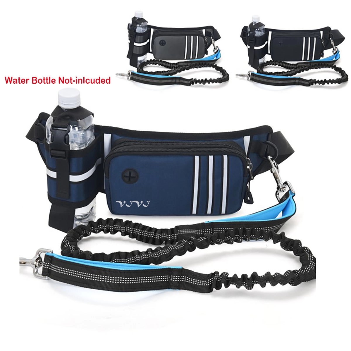 Fanny Pack With Leash Reflective 2