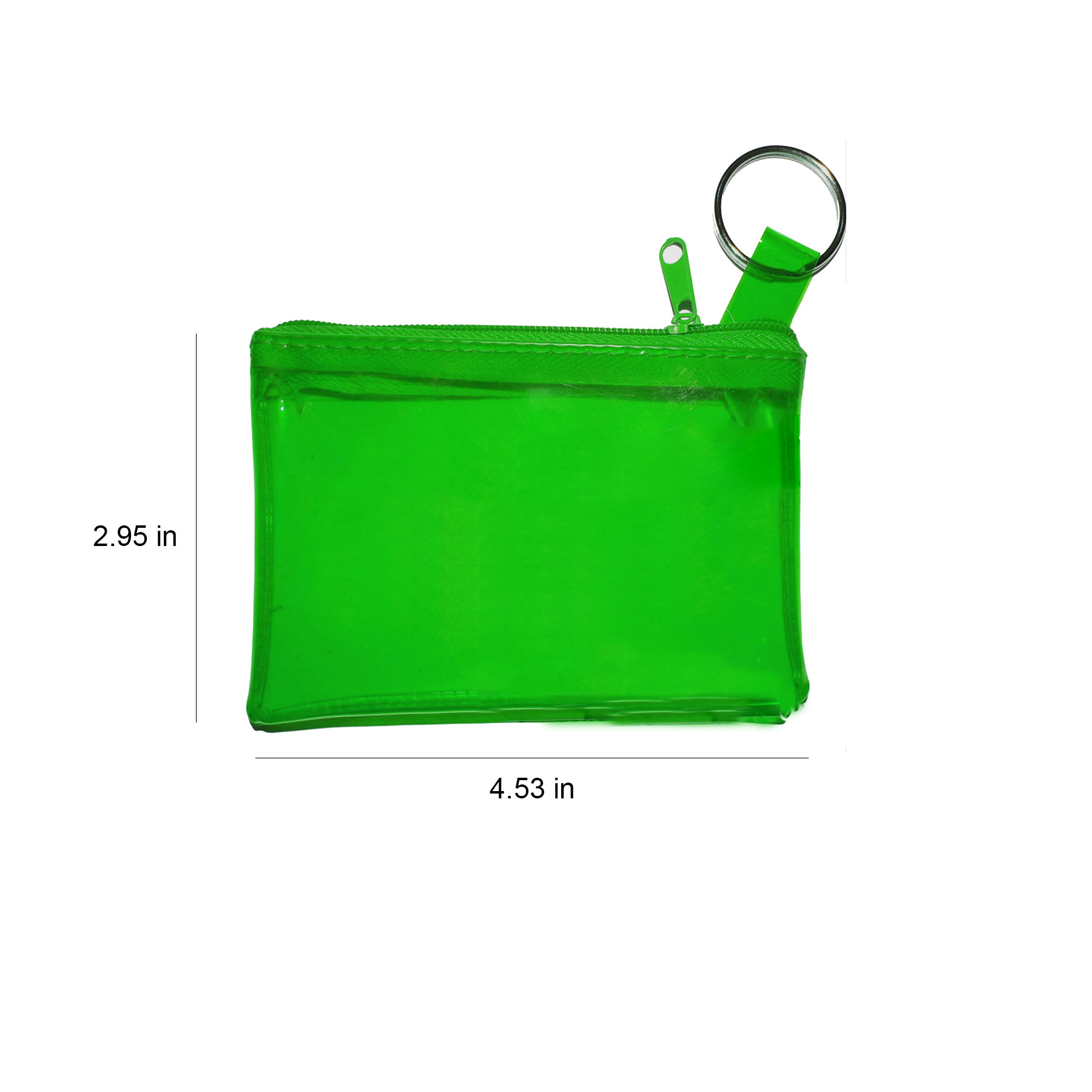 Pvc Zippered Coin Purse 3