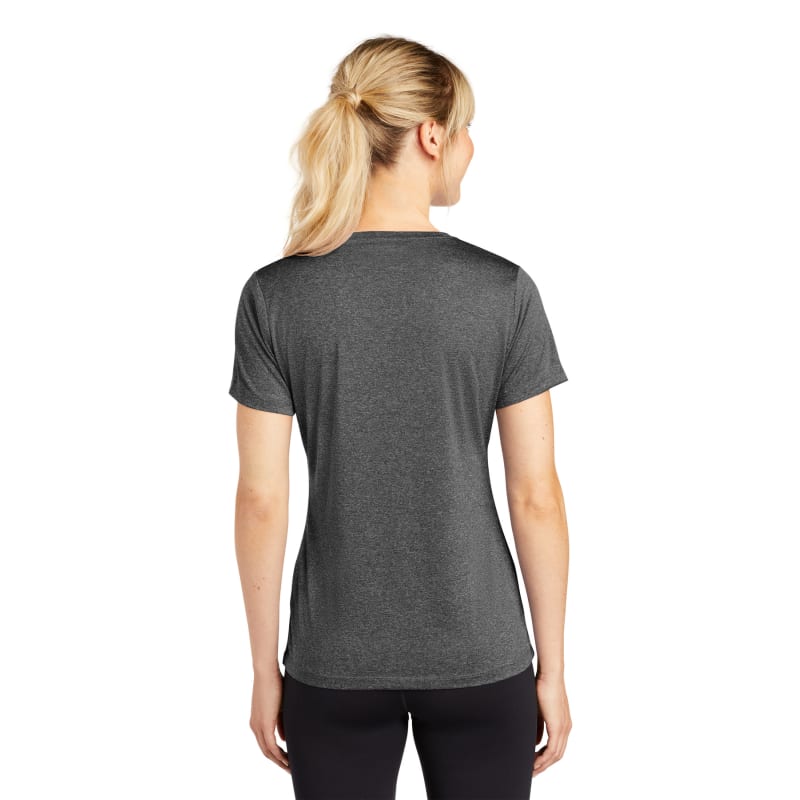 Sport-Tek Women's Heather Contender Scoop Neck Tee. 23