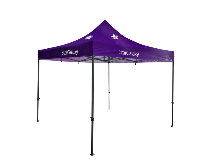 K-Strong™ Tent Kit, Full-Color Pop Up Tent, Dye Sublimation - 10' x 10' 2