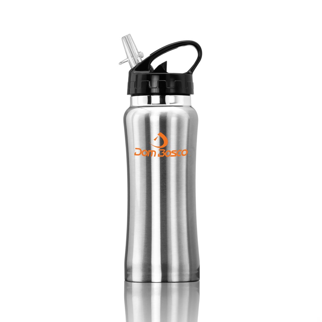 Clear Spout Bottle - 16oz, custom water bottle with logo imprint 2