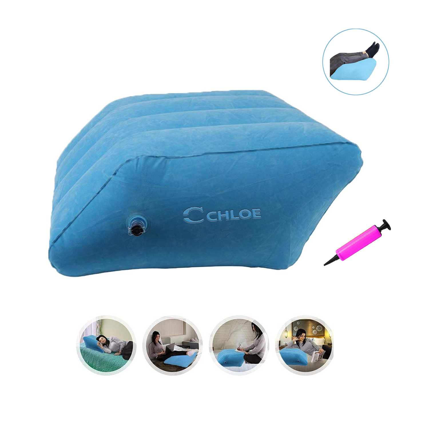 Inflatable Leg Pillow 2