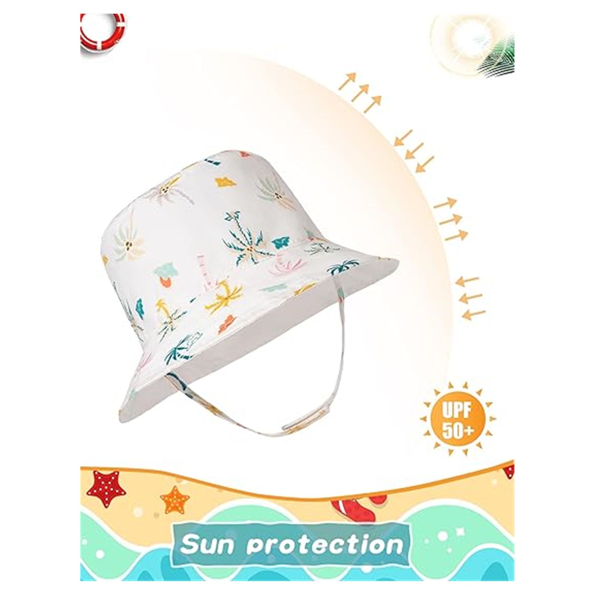Baby Sun Protective Beach Hat 4