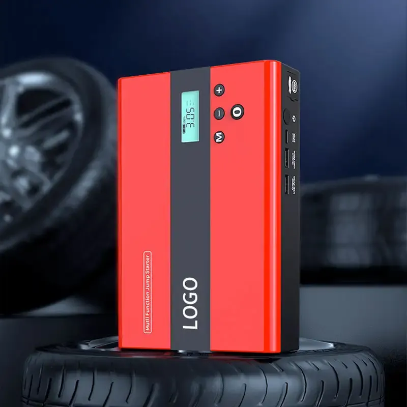 2-in-1 Jump Starter with Air Compressor 2