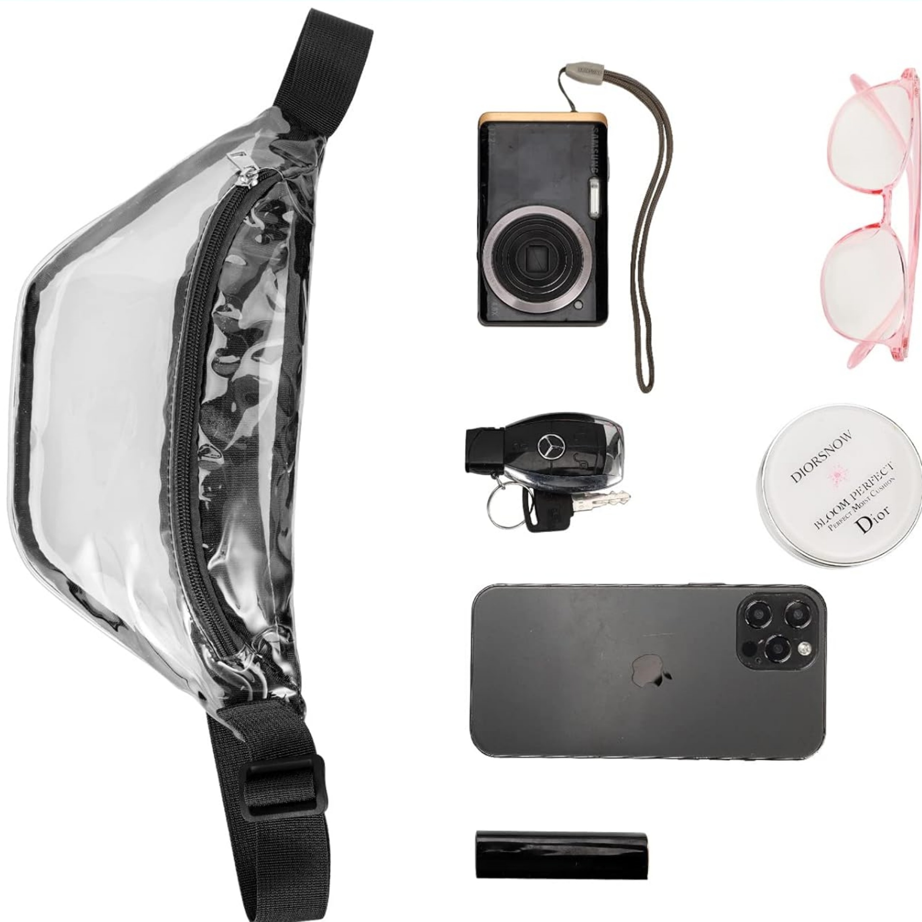 Stadium Approved Clear Fanny Pack 8