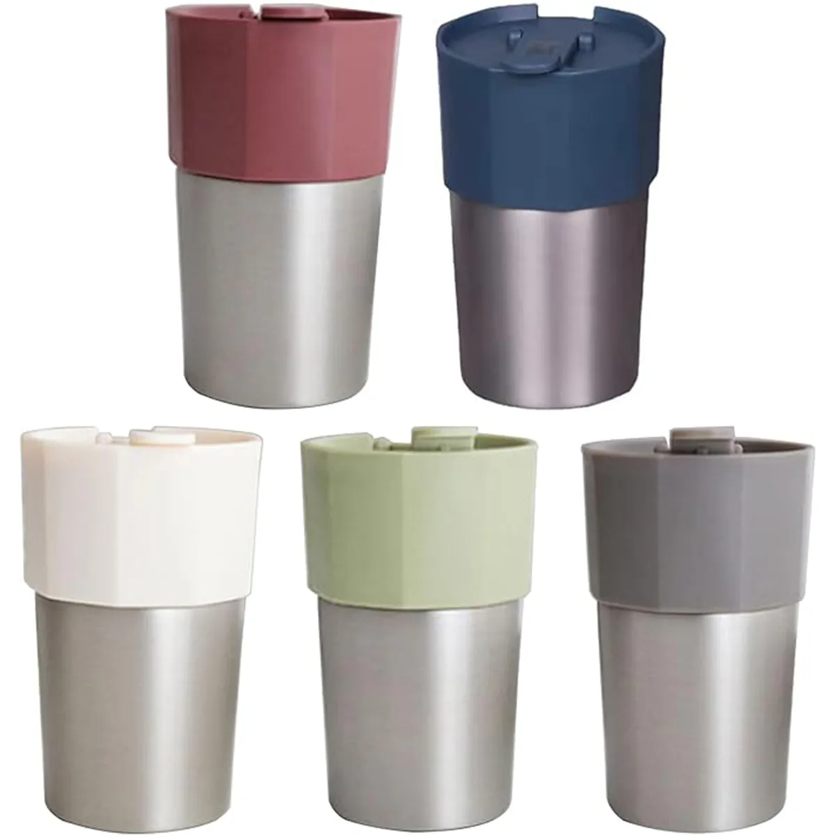 Portable Temperature Retention Double Layer Coffee Mug 6