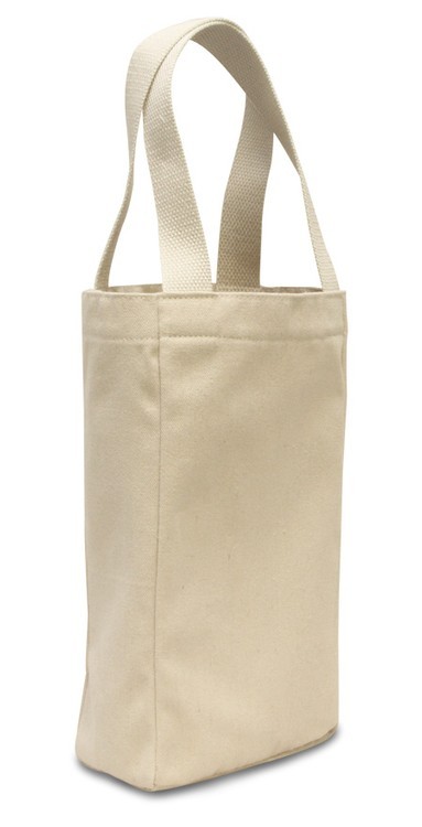 Napa Two Bottle Wine Tote - Eco Friendly - Full Color Imprint 2