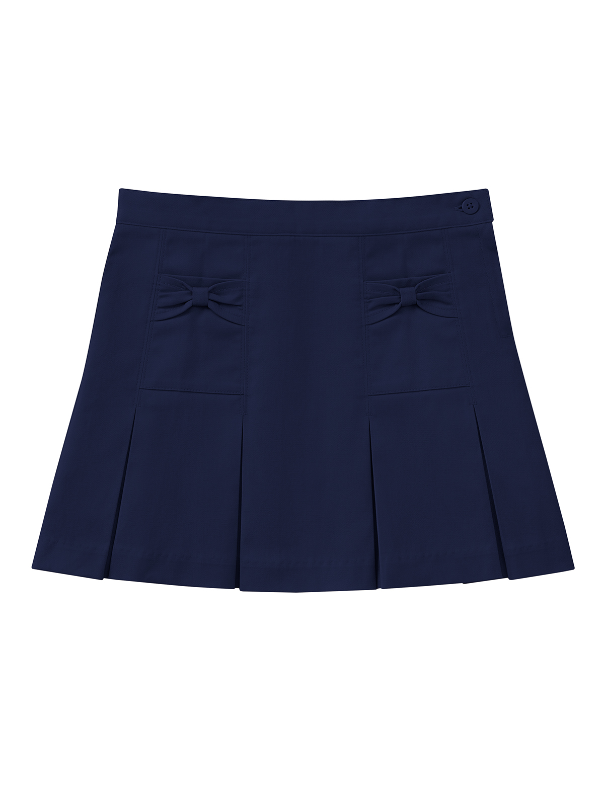 Classroom Uniforms - Girls' Stretch Bow Pocket Scooter