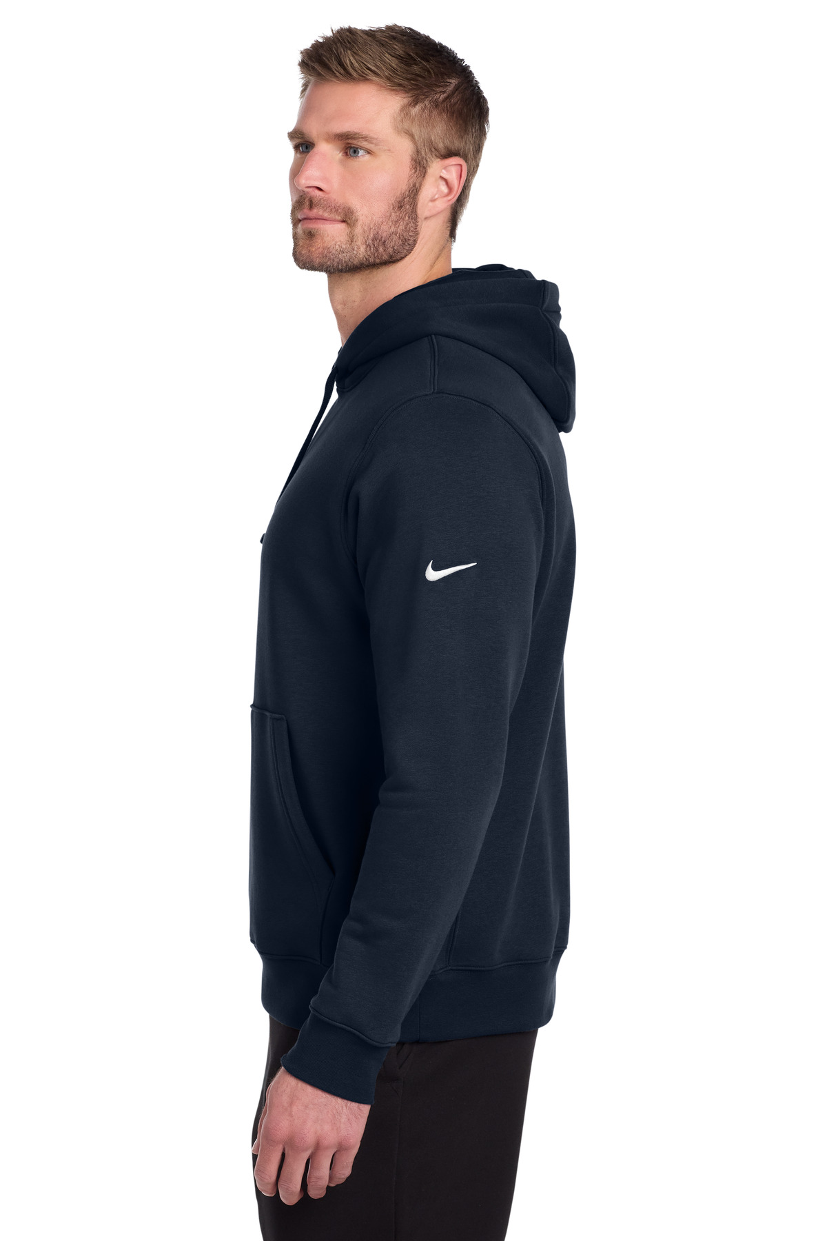 Nike Club Fleece Sleeve Swoosh Pullover Hoodie NKDR1499, custom hoodie or sweatshirt with logo imprint 91
