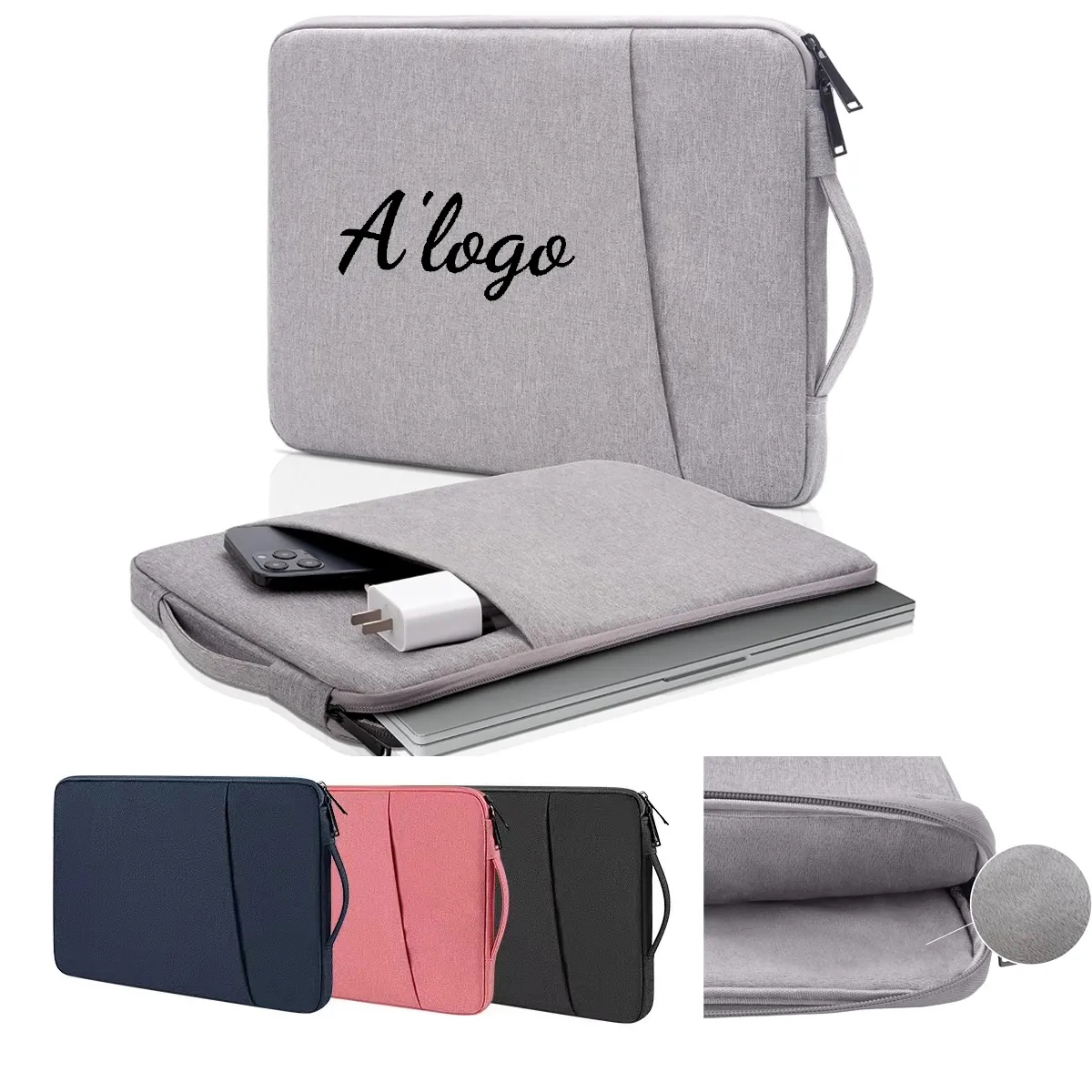 13.3" Laptop Sleeve with Front Pocket 2