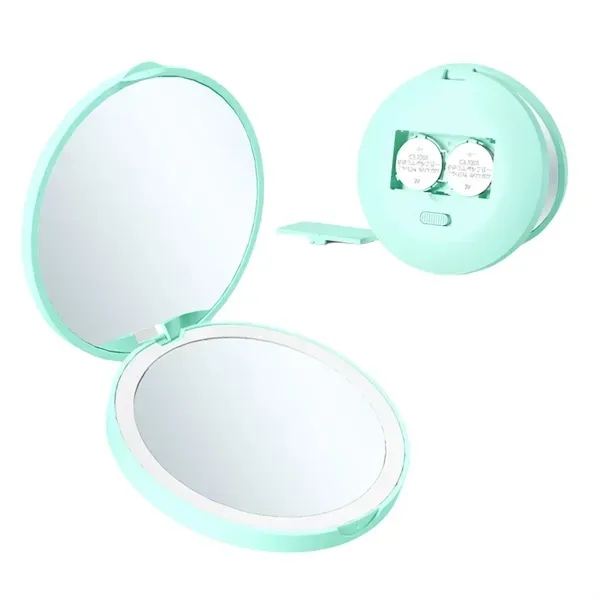 LED Makeup Mirror - Dual-Sided Folding Design 8