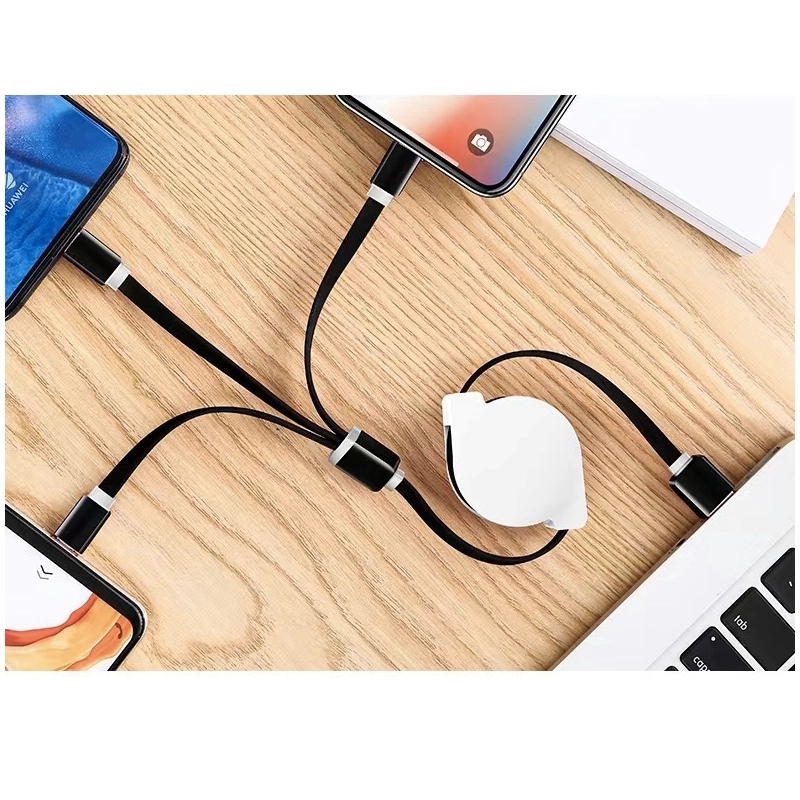3 In 1 Retractable Multi Charging Cable 3