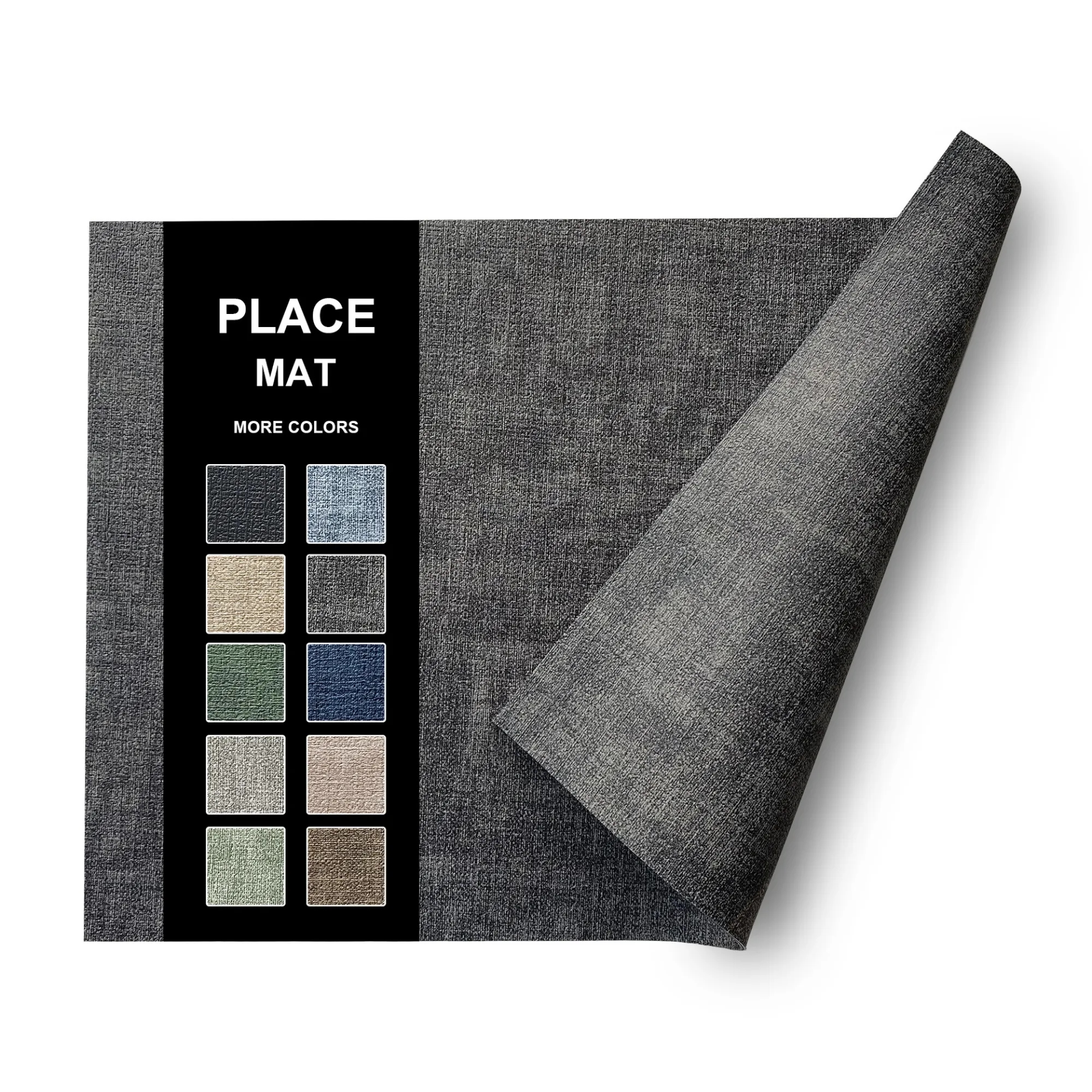Premium Textured-Leather Placemats 5