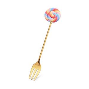 Lollipop Dessert Coffee Spoon Or Fork 15