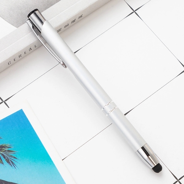 Promotional Matte Paragon Pen with Stylus Tip 2