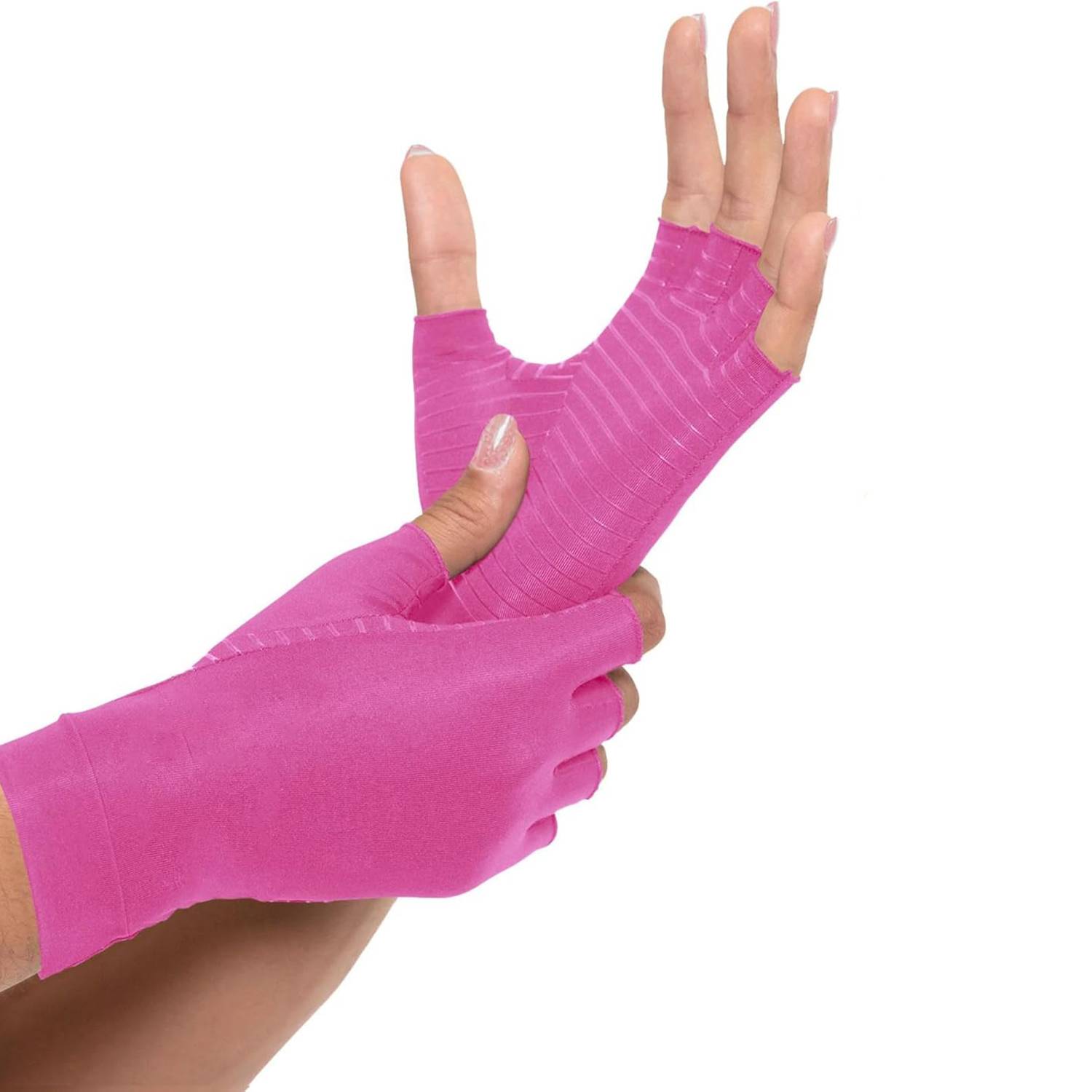 Fingerless Anti Slip Compression Gloves 7