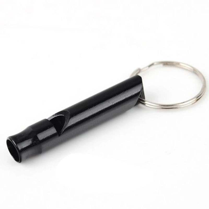 Aluminium Whistle With Key Ring 2