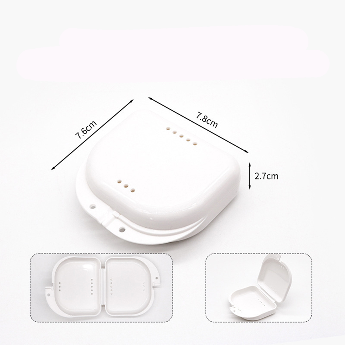 Invisible Braces Retainer Orthodontic Storage Box 10