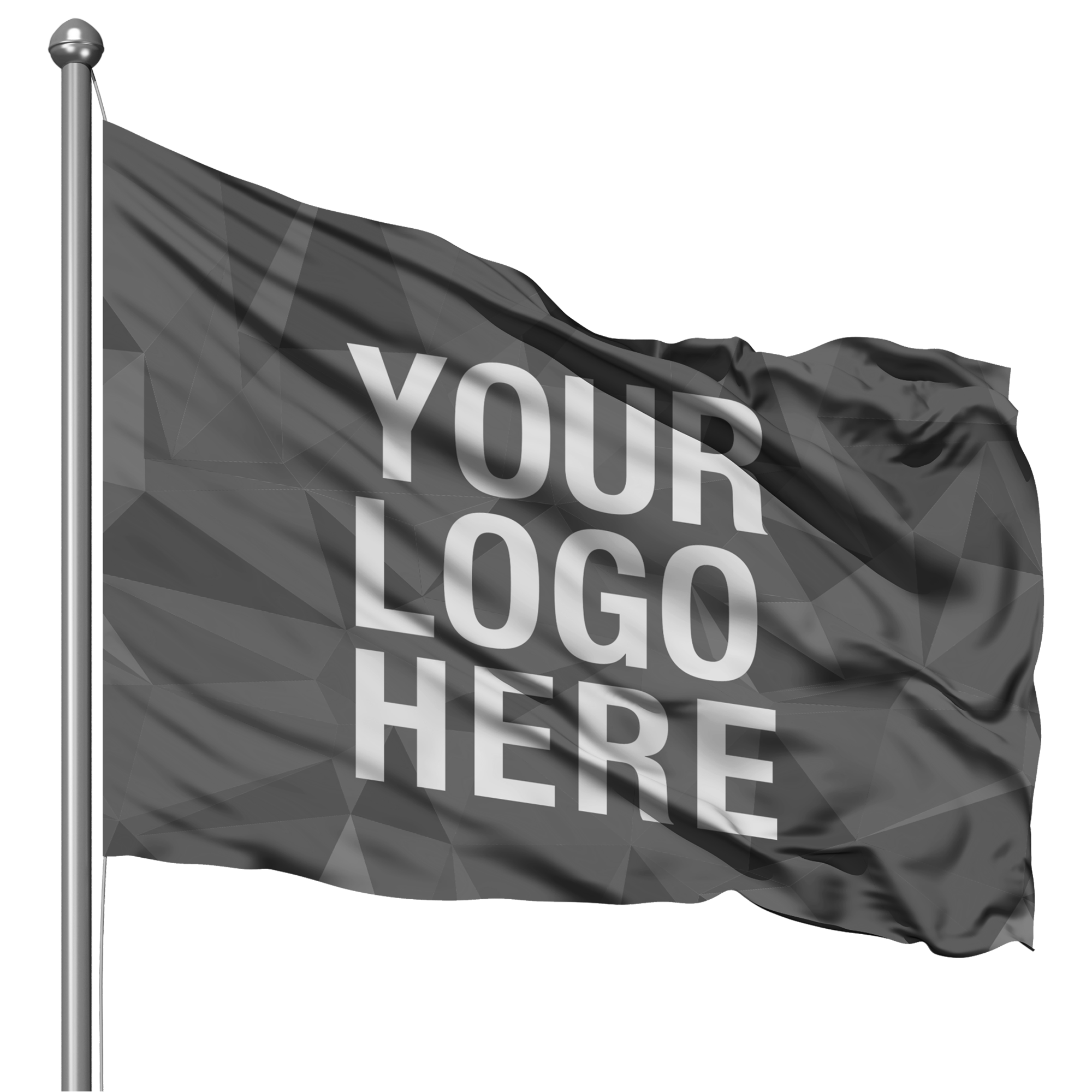 Premium Sublimated Single-Sided Flag - 3'x5' 11