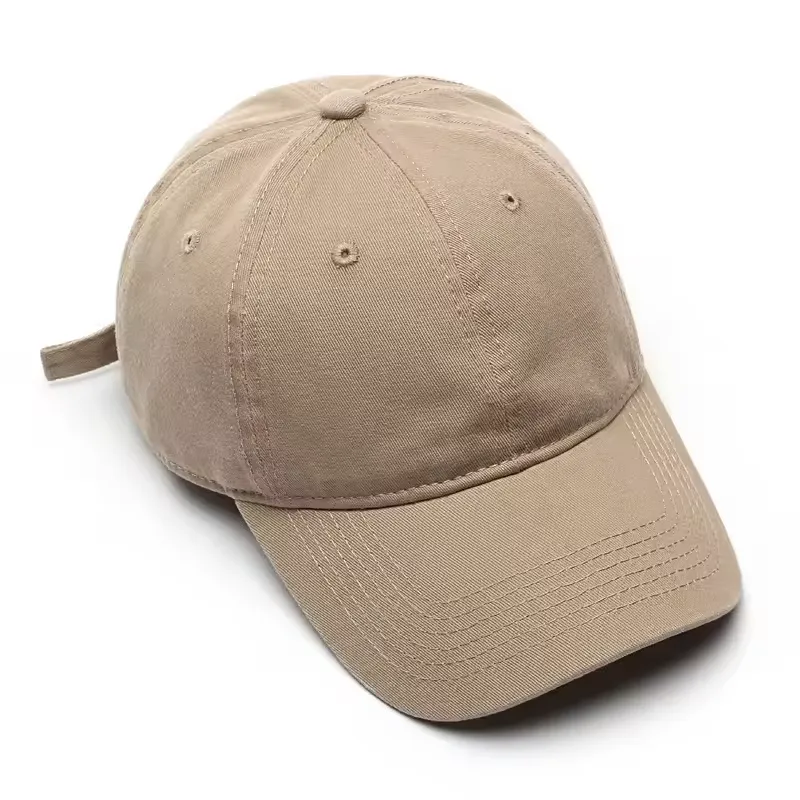 6 Panel Low Profile Unstructured Cotton Twill Baseball Cap 3