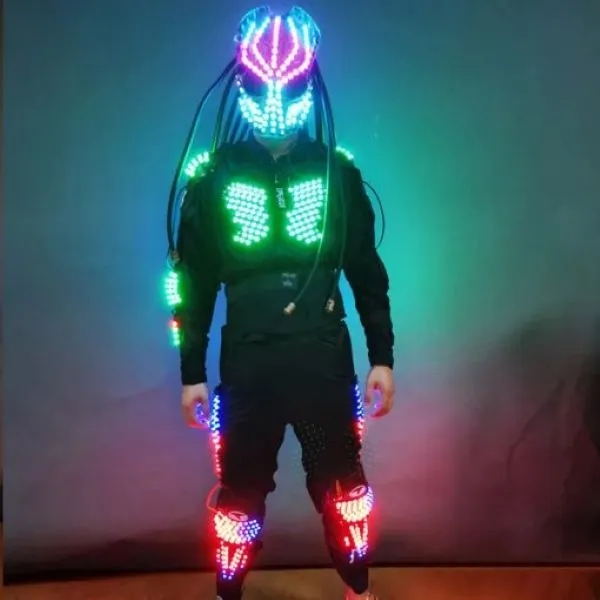 Interactive LED Robot Costume for Parties and Events 2