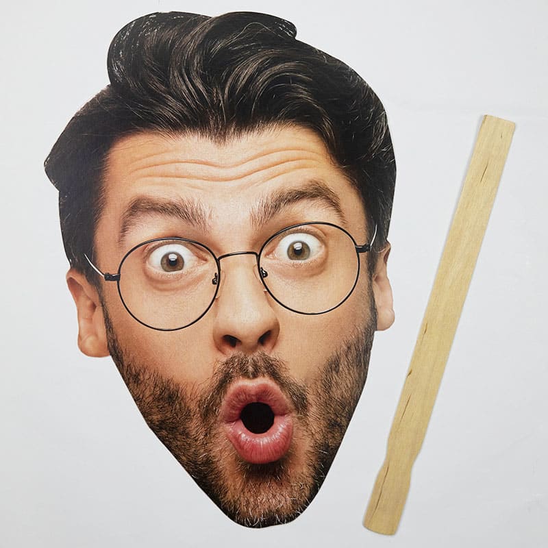 12 X 18 Inch Card Stock Big Head Cutouts 5