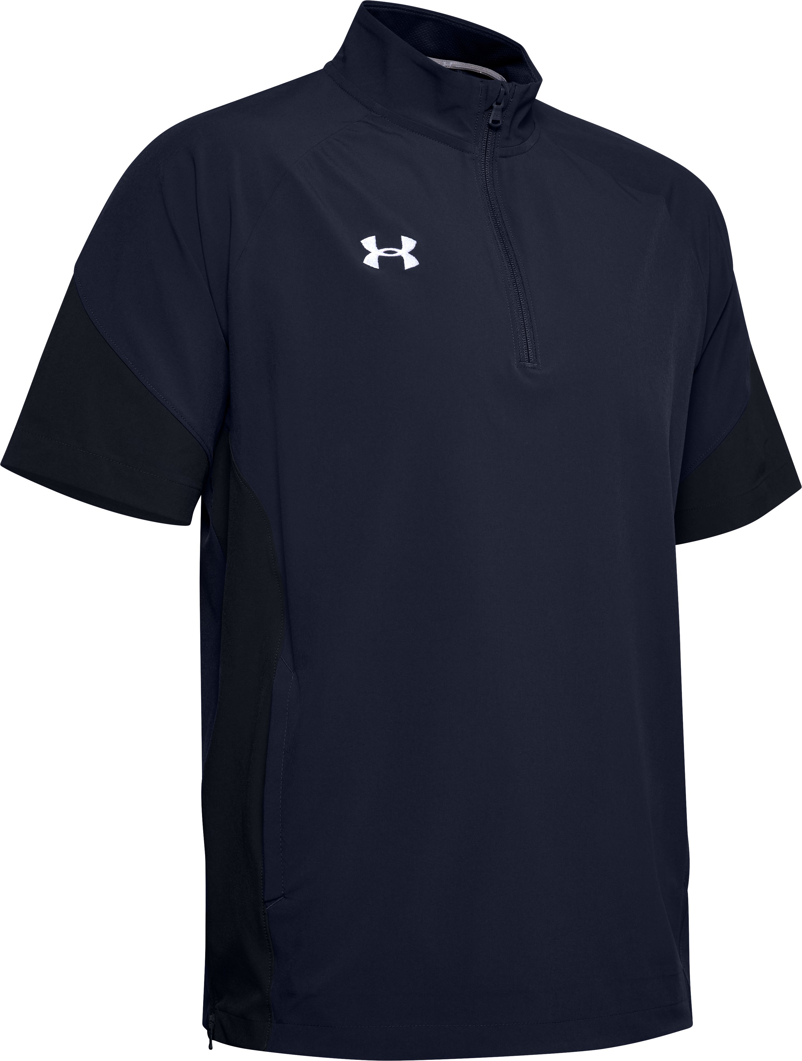 Men's UA Motivate Short Sleeve Zip 8