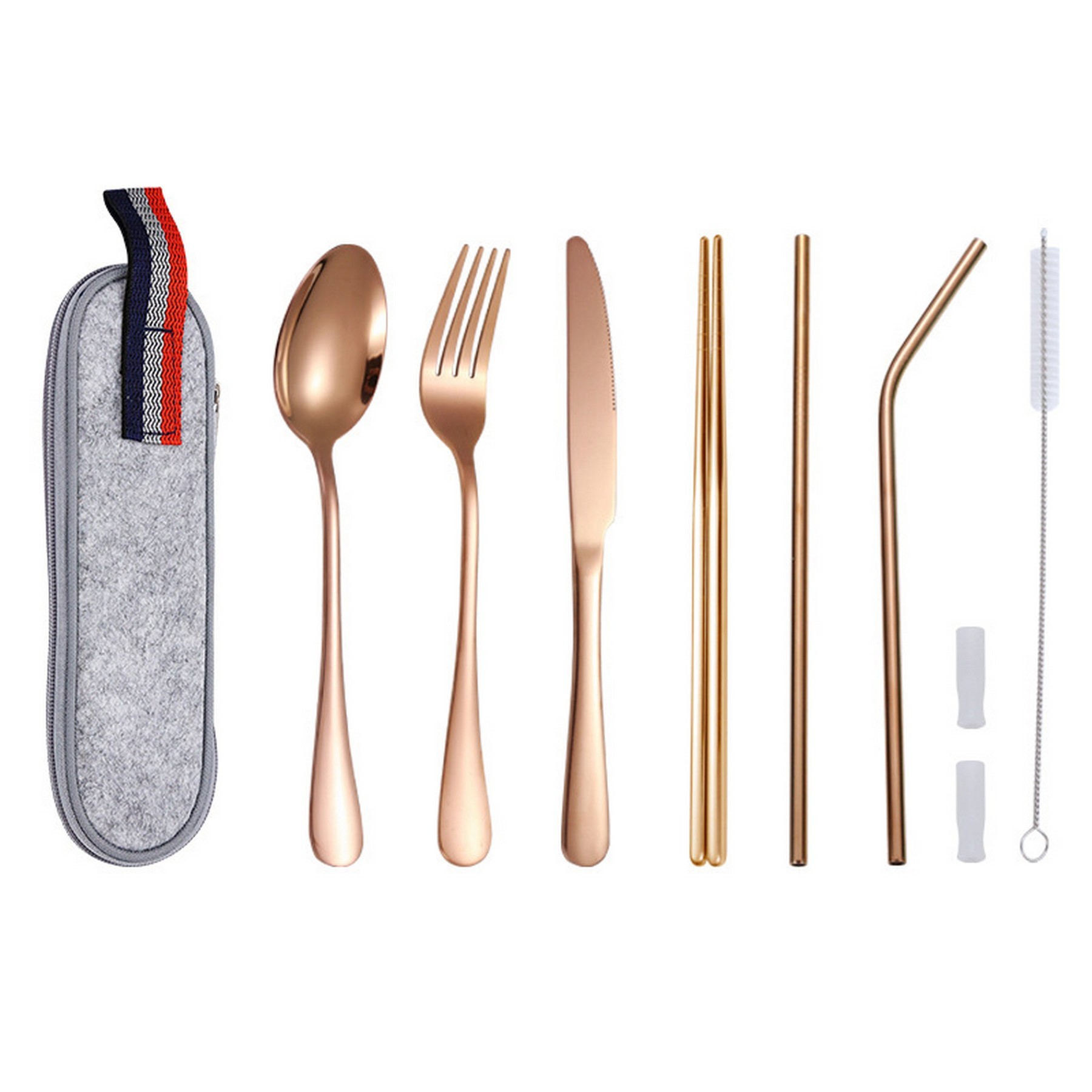 Stainless Steel Cutlery Set In Pouch 1