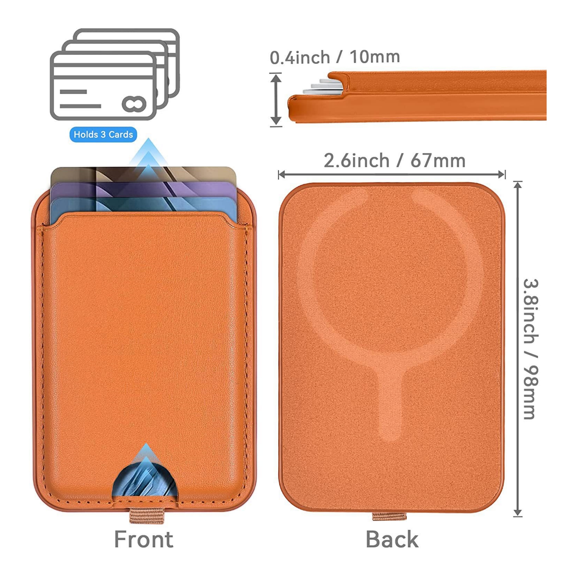 Magnetic iPhone Wallet Stand 7