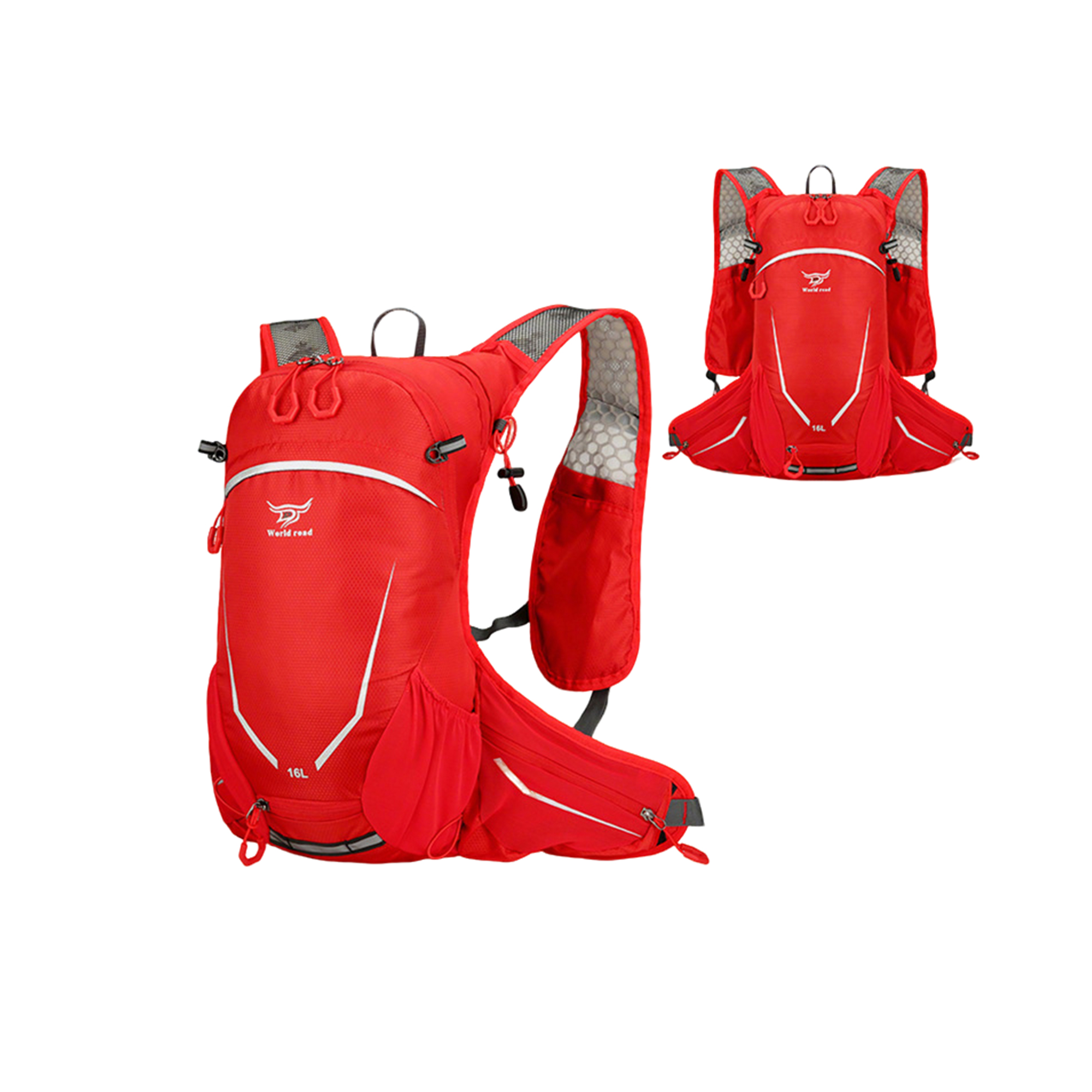 Lightweight Hydration Running Pack With Reflective Trim 10