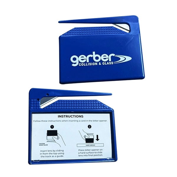 Promotional Business card letter opener 2