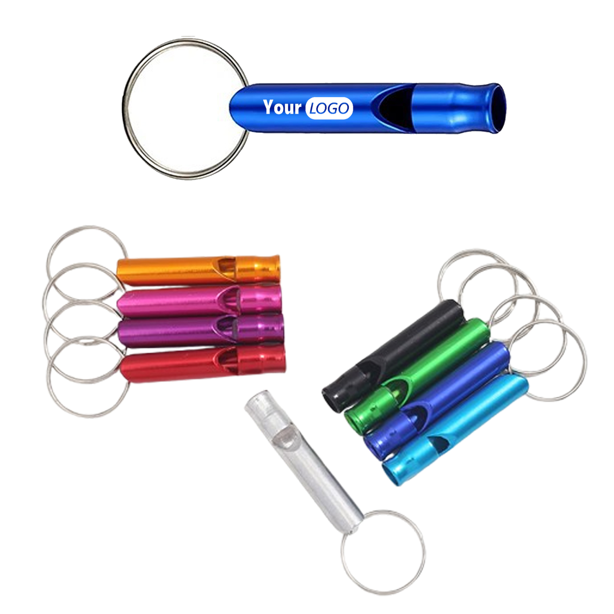 Outdoor Distress Call Whistle With Keychain 3