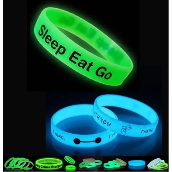 Glow In Dark Silicone Bracelet 3