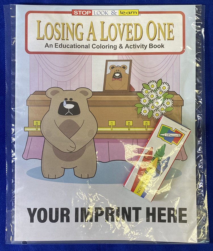 COLORING SET - Losing A Loved One Coloring Book Fun Pack 3