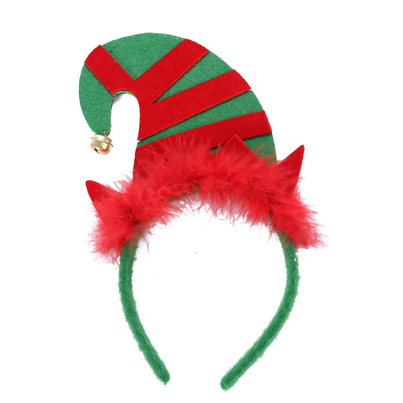 Reindeer Shaped Elf Christmas Santa Snow Man Hair Hoop Headband For Christmas Party Decoration Child 1