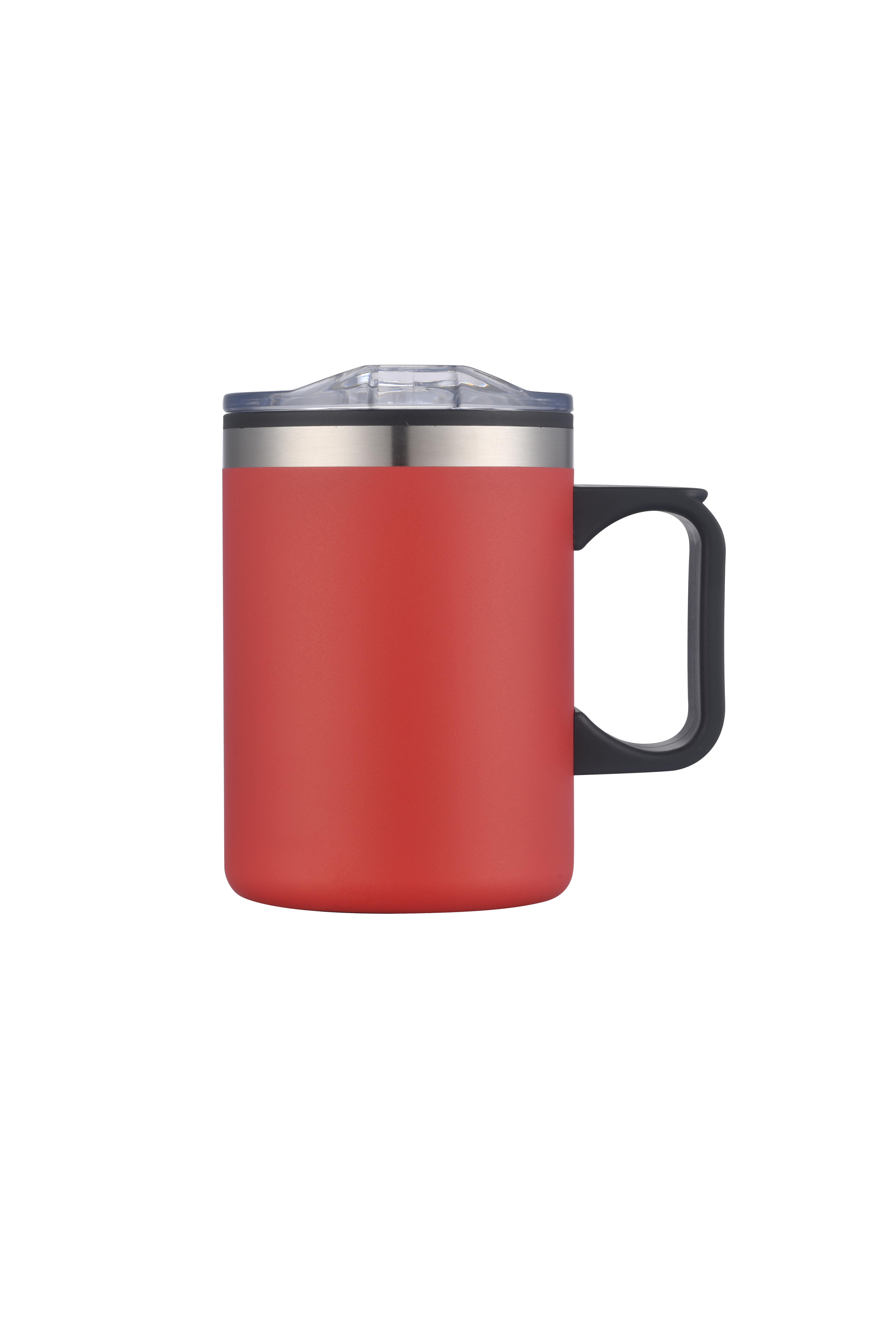 Endura 14 oz Red Double Wall Camping Mug w/ Handle 2