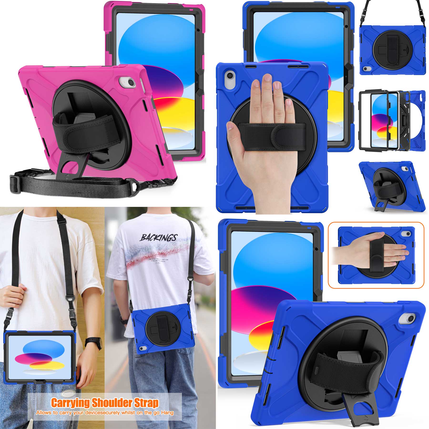 iBank ® Shockproof Case for iPad 11" (A16) 11th/10th 10.9" (2025/2022) 1