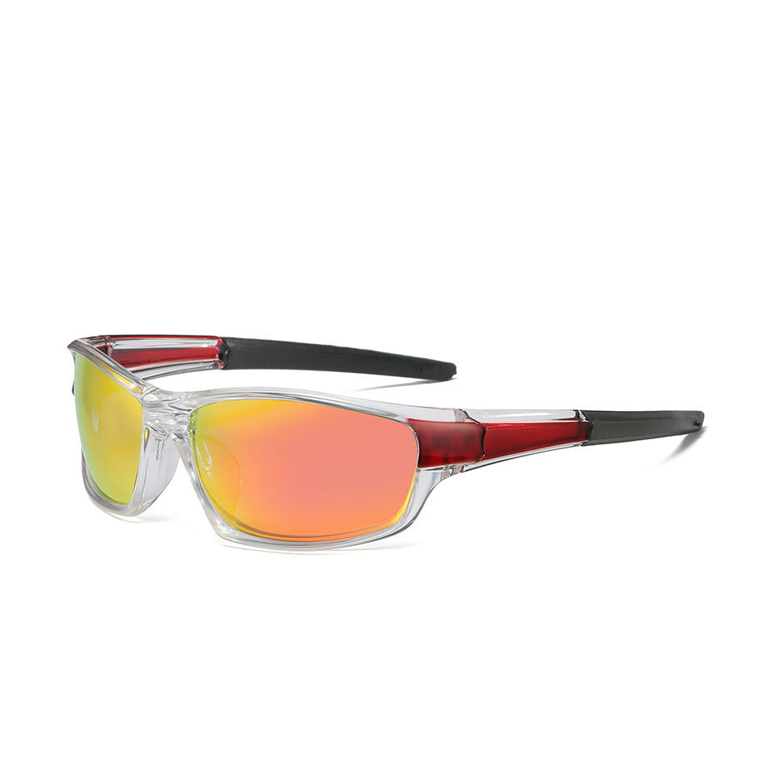 Rectangle Polarized Sports Outdoor Cycling Sunglasses 8