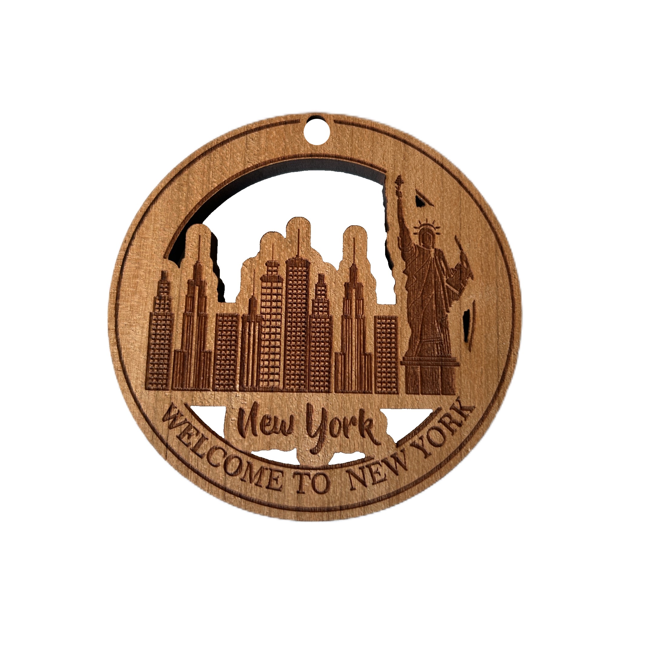 2.75" - Customize Cherrywood Ornaments 4