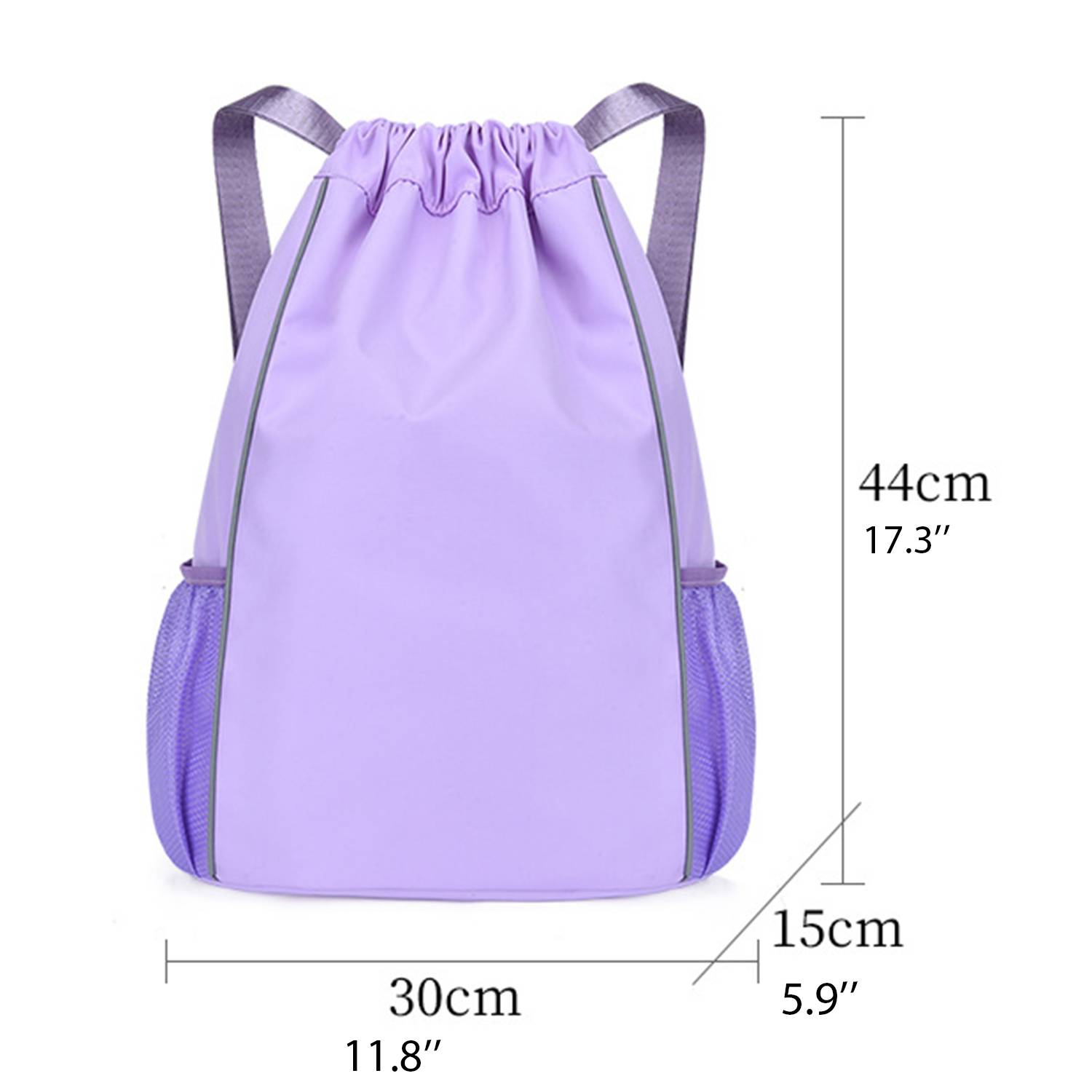 Drawstring Backpack Sports Gym Bag 4