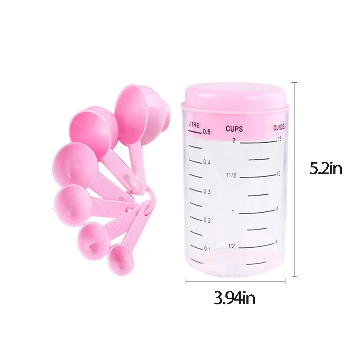 Environmentally Friendly Plastic Measuring Cup and Spoon 7