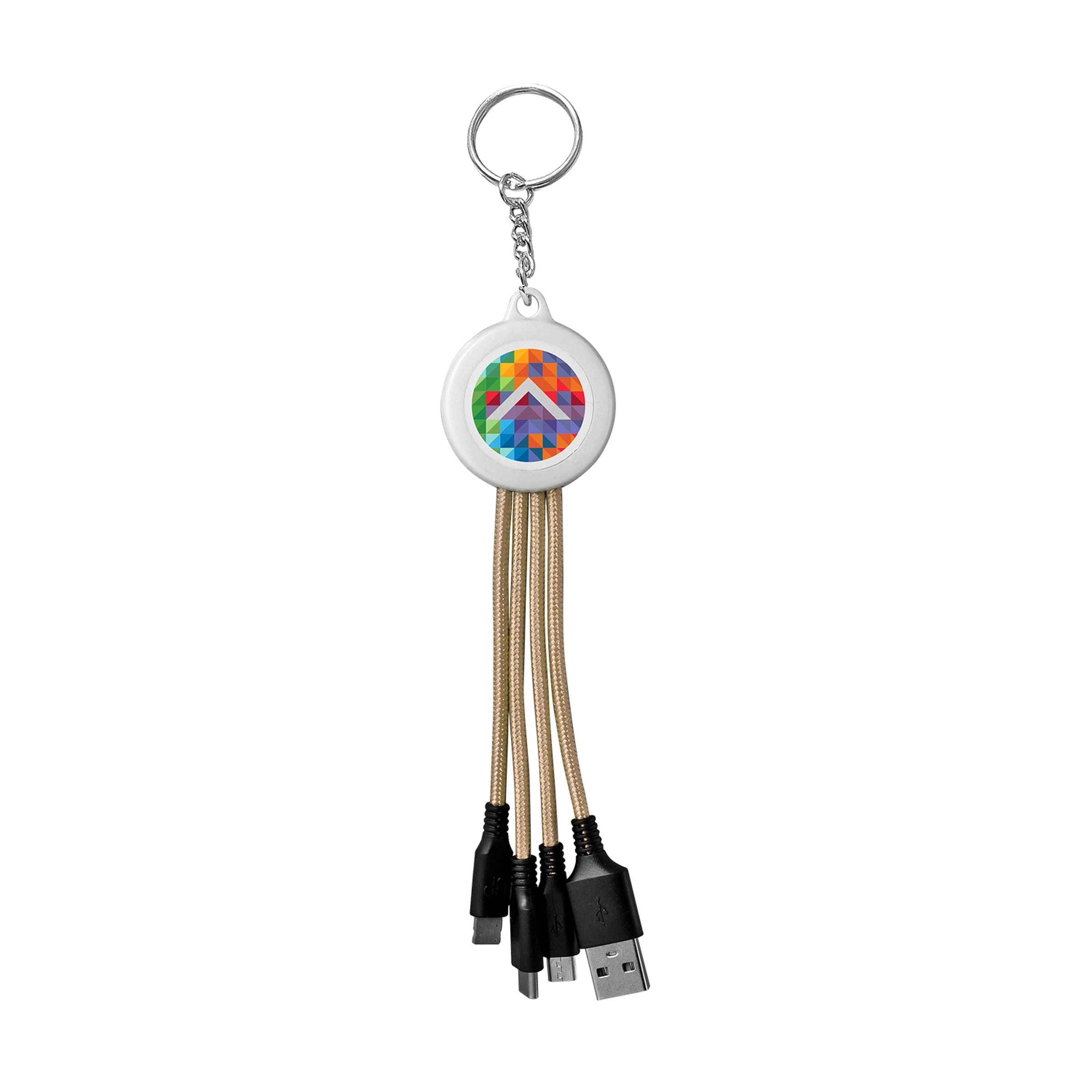 COLOR CHANGING KEYCHAIN CABLE 15