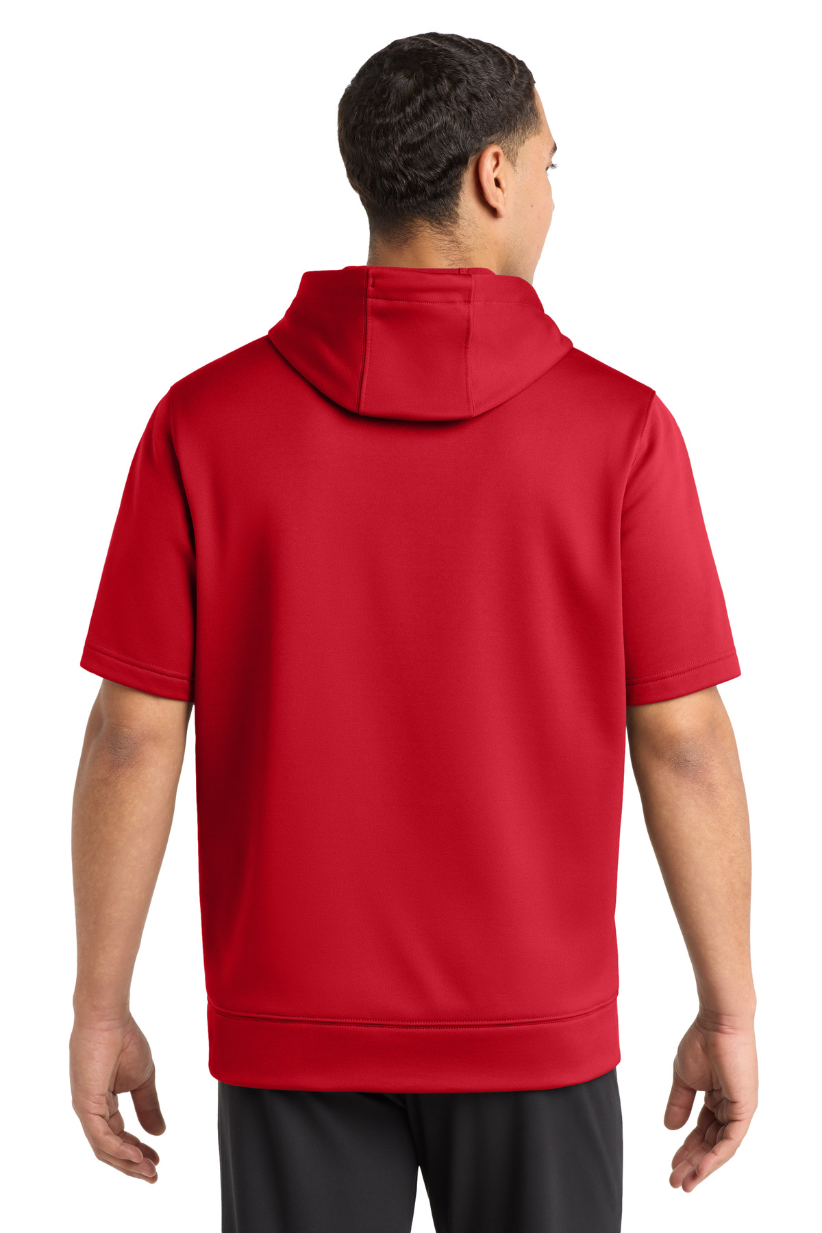 Sport-Tek Sport-Wick Fleece Short Sleeve Hooded Pullover. ST251, custom hoodie or sweatshirt with logo imprint 31