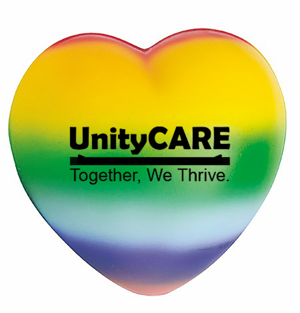 Rainbow Heart Stress Reliever 2
