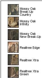 Pigment Print Camouflage Cap