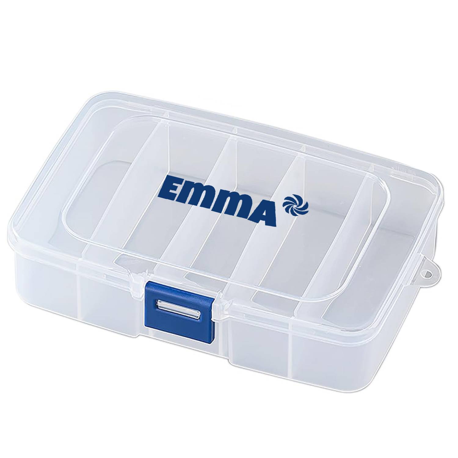 6-Grid Transparent Plastic Bead Organizer Box 6