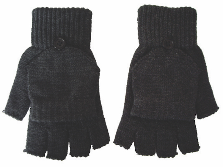 Fingerless Gloves w/Flap 8