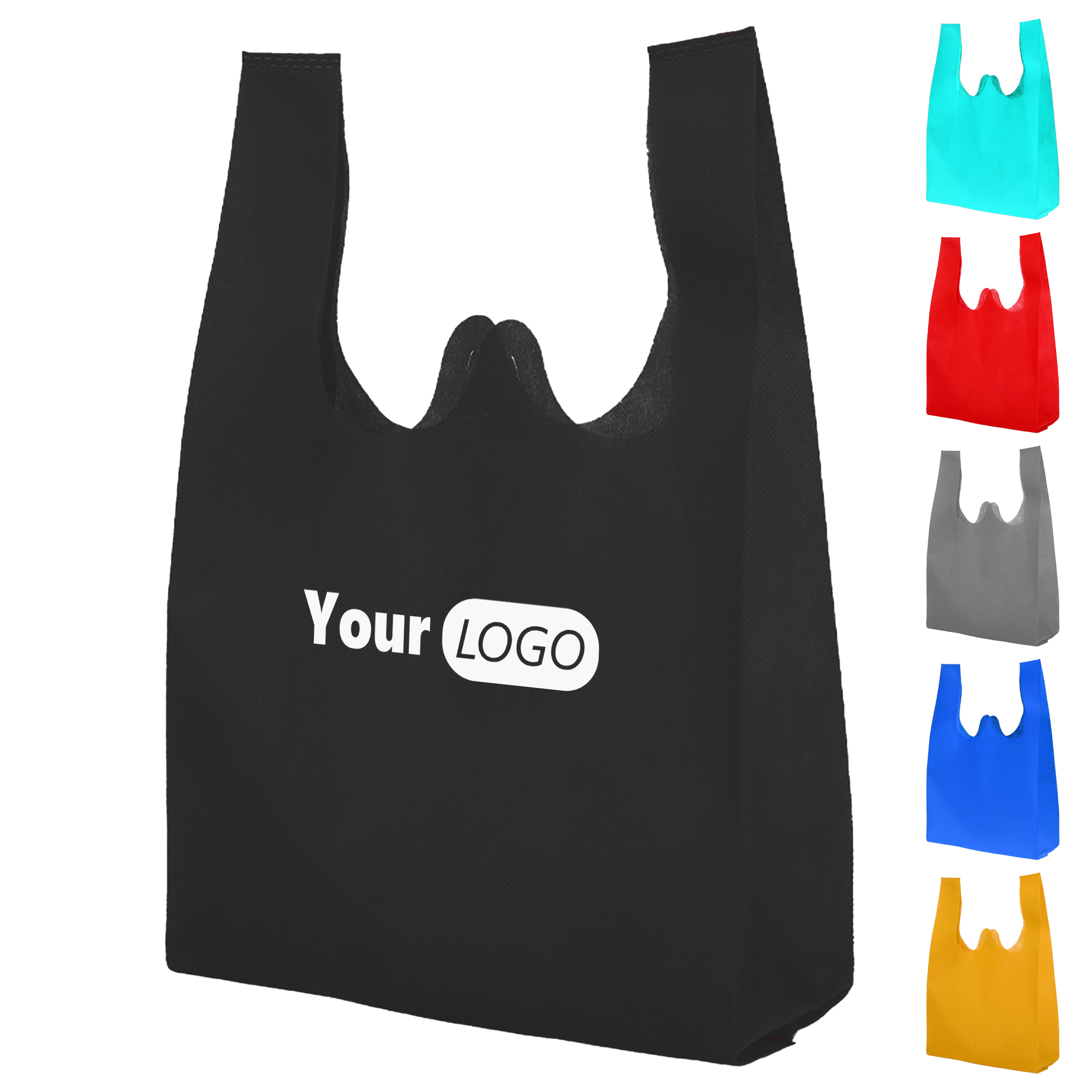 Non-Woven Sustainable T-Shirt Tote 1