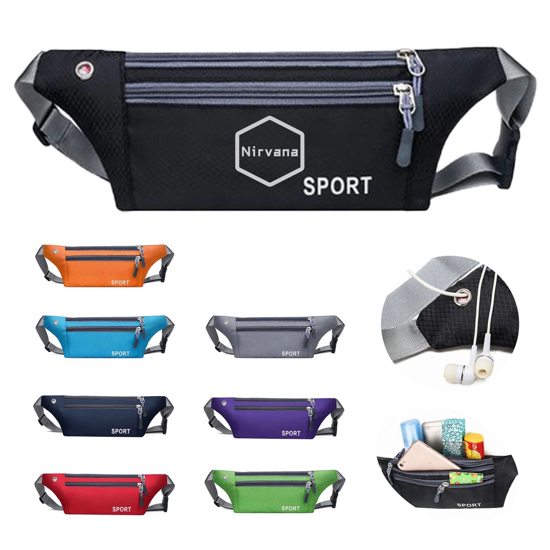 Portable Outdoor Waist Bag 1